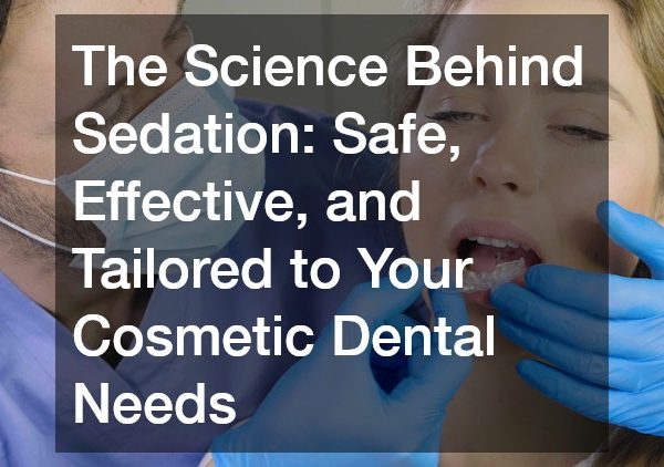 a dental patient under sedation